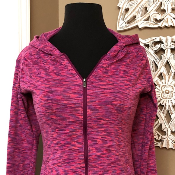 ⭐️ Columbia Pink Space Dye Full Zip Hooded Jacket - Picture 3 of 13